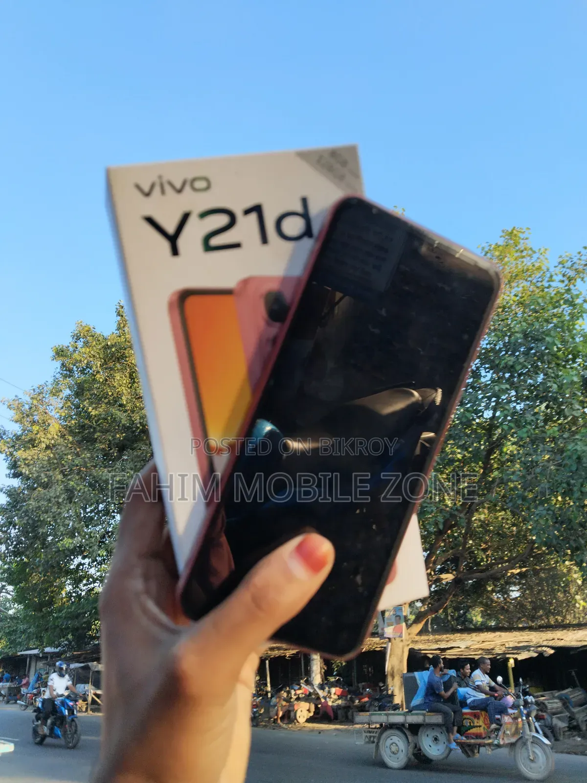 Vivo Y21d 128 GB Red