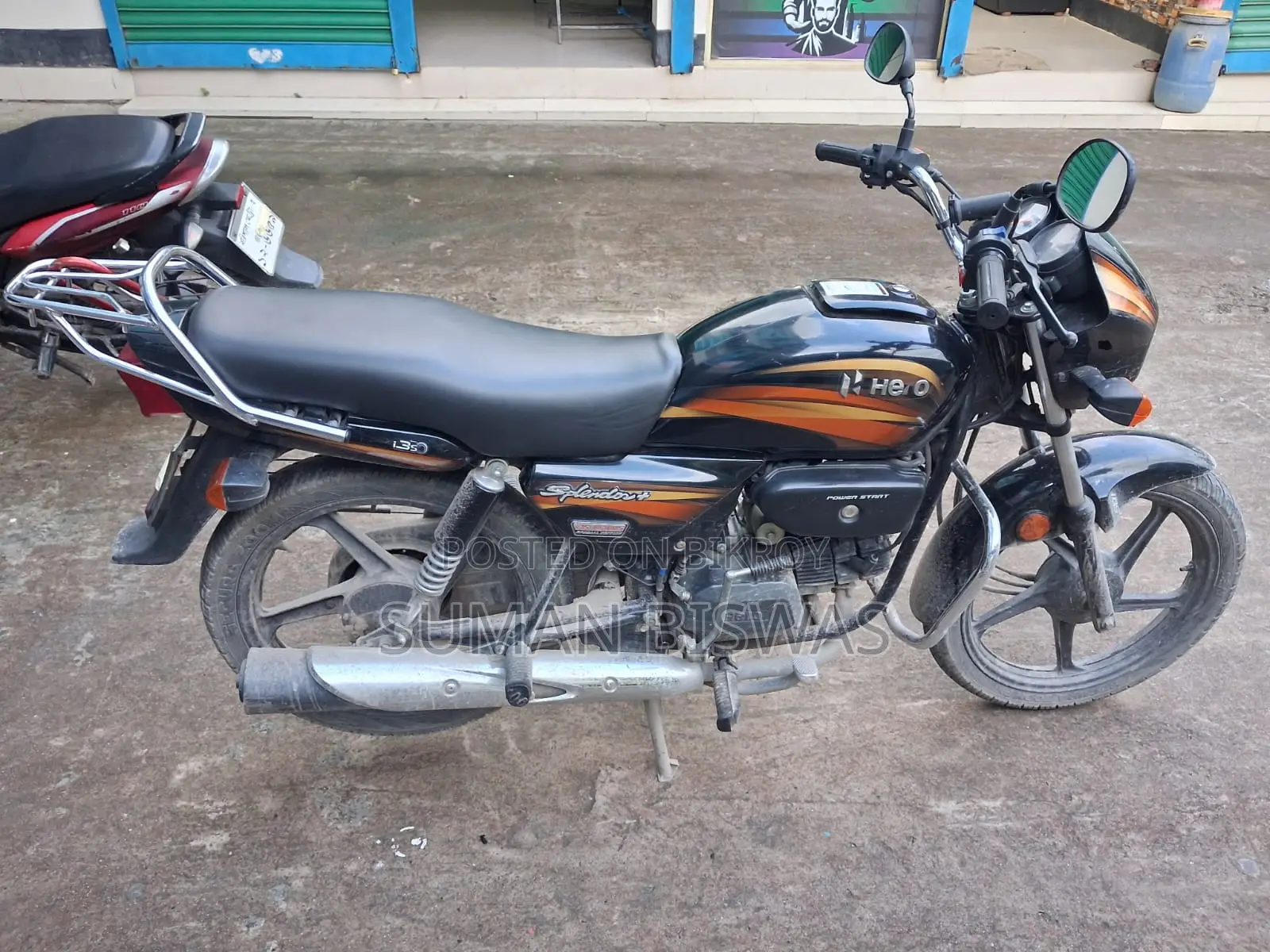 Hero Splendor Plus IBS i3S 2022 Black