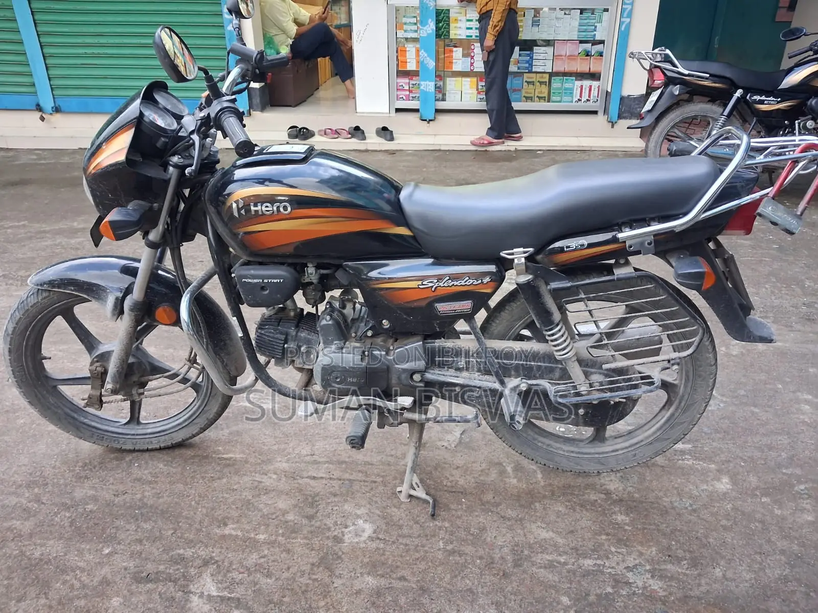 Hero Splendor Plus IBS i3S 2022 Black