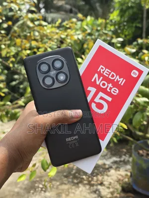 শাওমি রেডমি নোট ১৫ ২৫৬ জিবি কালো