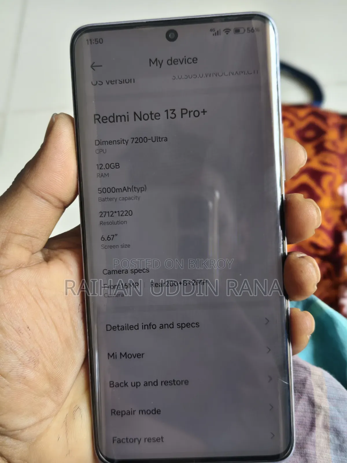 Xiaomi Redmi Note 13 Pro+ 256 GB White