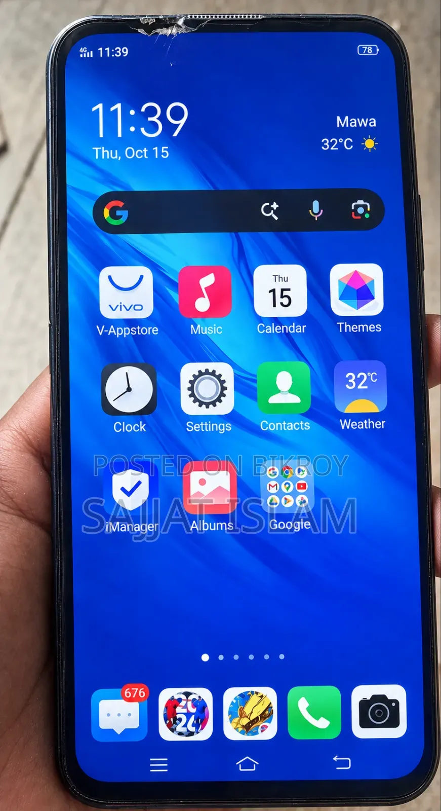 Vivo V17 Pro 128 GB Black
