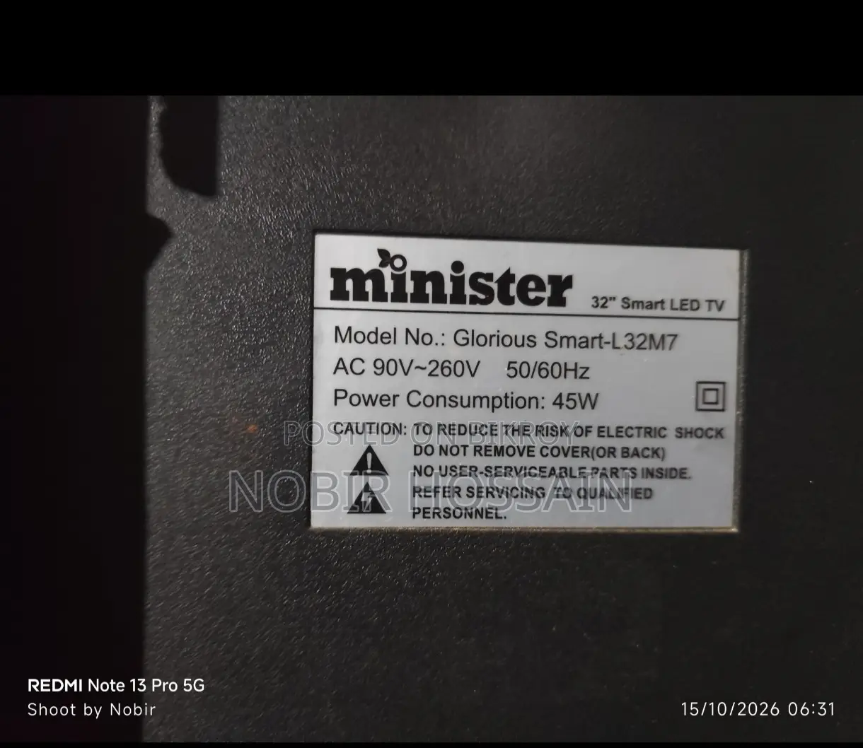 Smart TV Minister