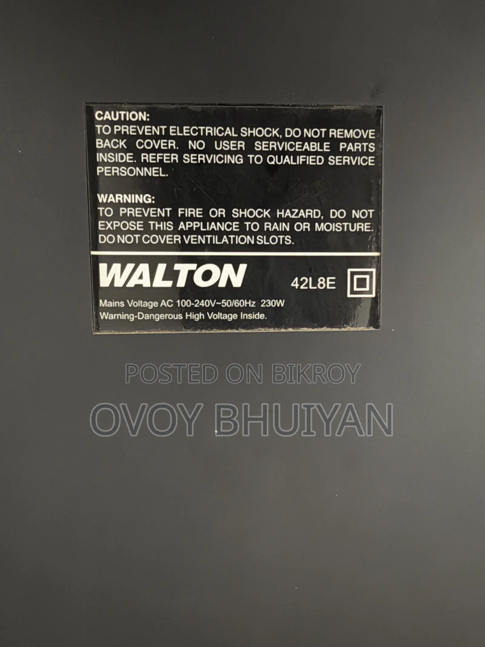 Walton 42 Inch TV