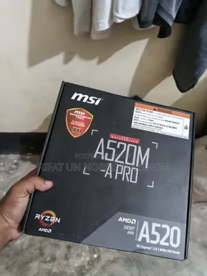 MSI A520m-a Pro AMD AM4 Micro-Atx Motherboard for Sell