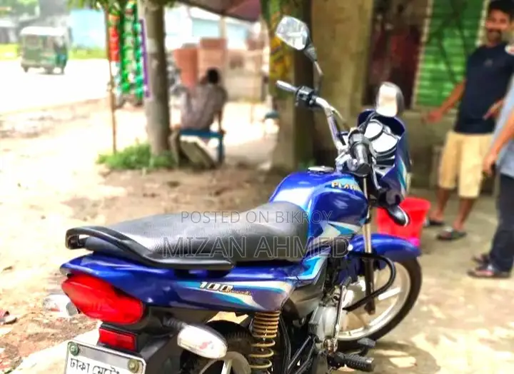 বাজাজ প্লাটিনা ১০০ ২০২১ ব্লু
