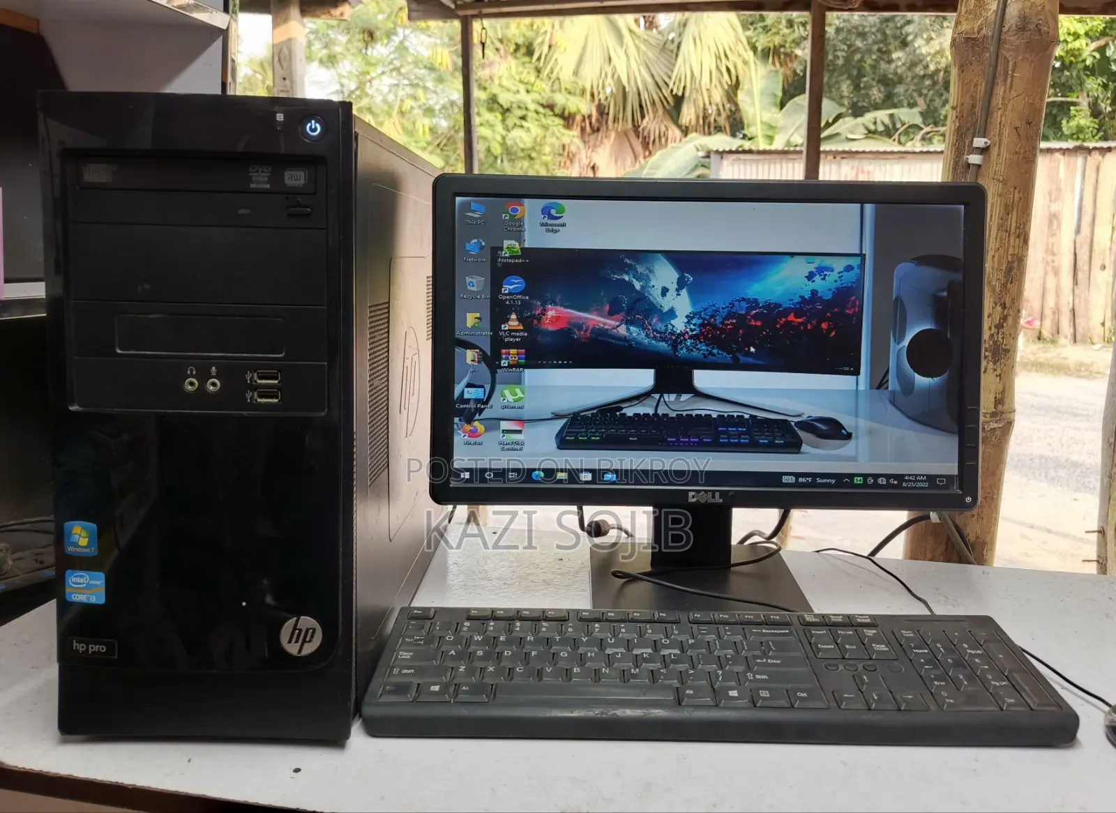 Desktop Computer HP 8GB Intel Core i5 HDD 500GB