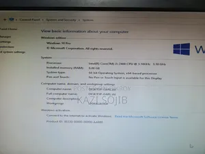 Desktop Computer HP 8GB Intel Core i5 HDD 500GB
