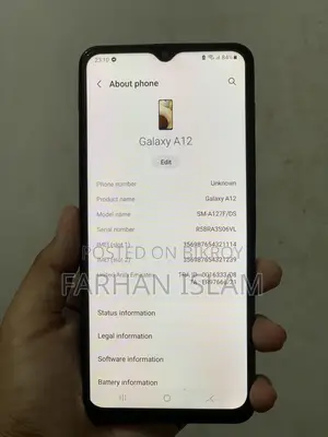Samsung Galaxy A12 64 GB Black