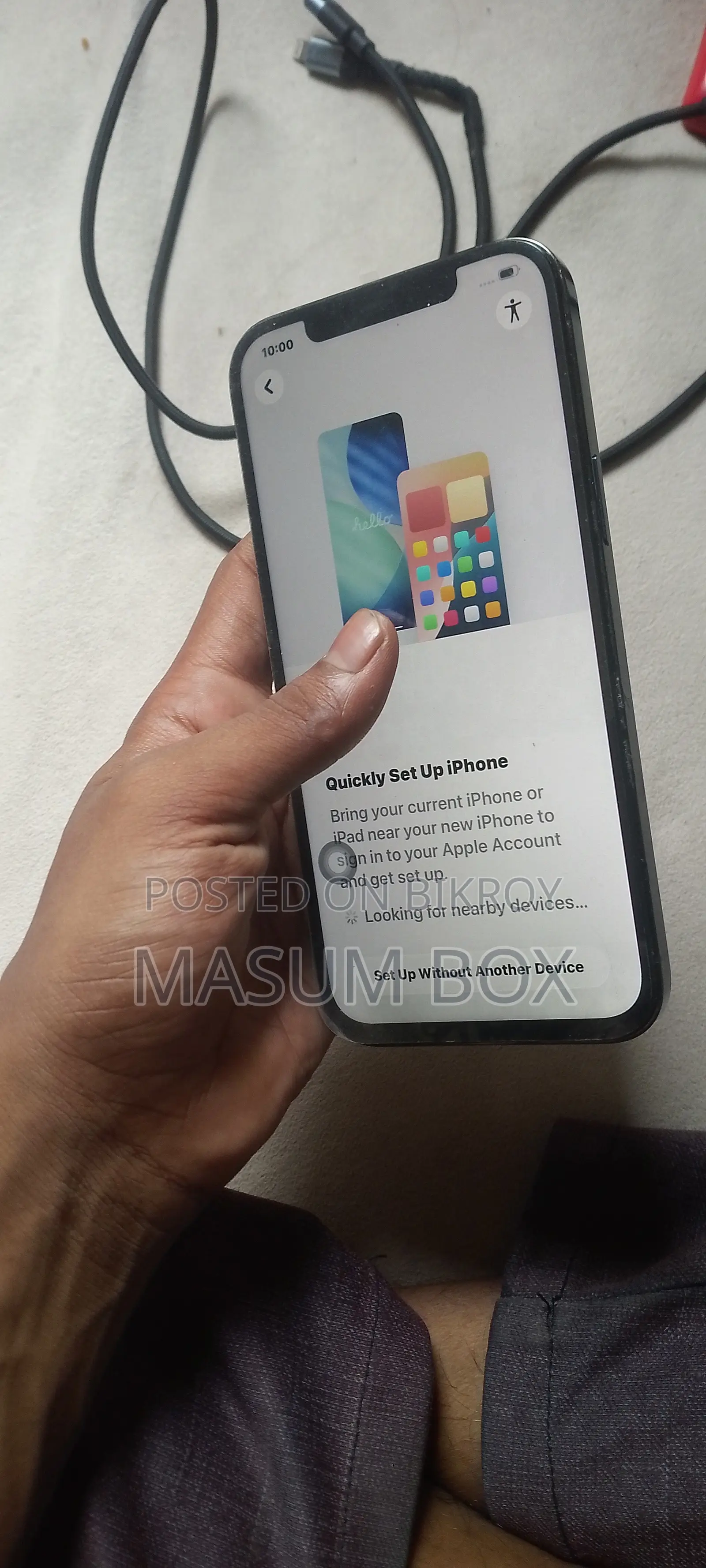 অ্যাপল আইফোন ১২ প্রো ম্যাক্স ২৫৬ জিবি ব্লু