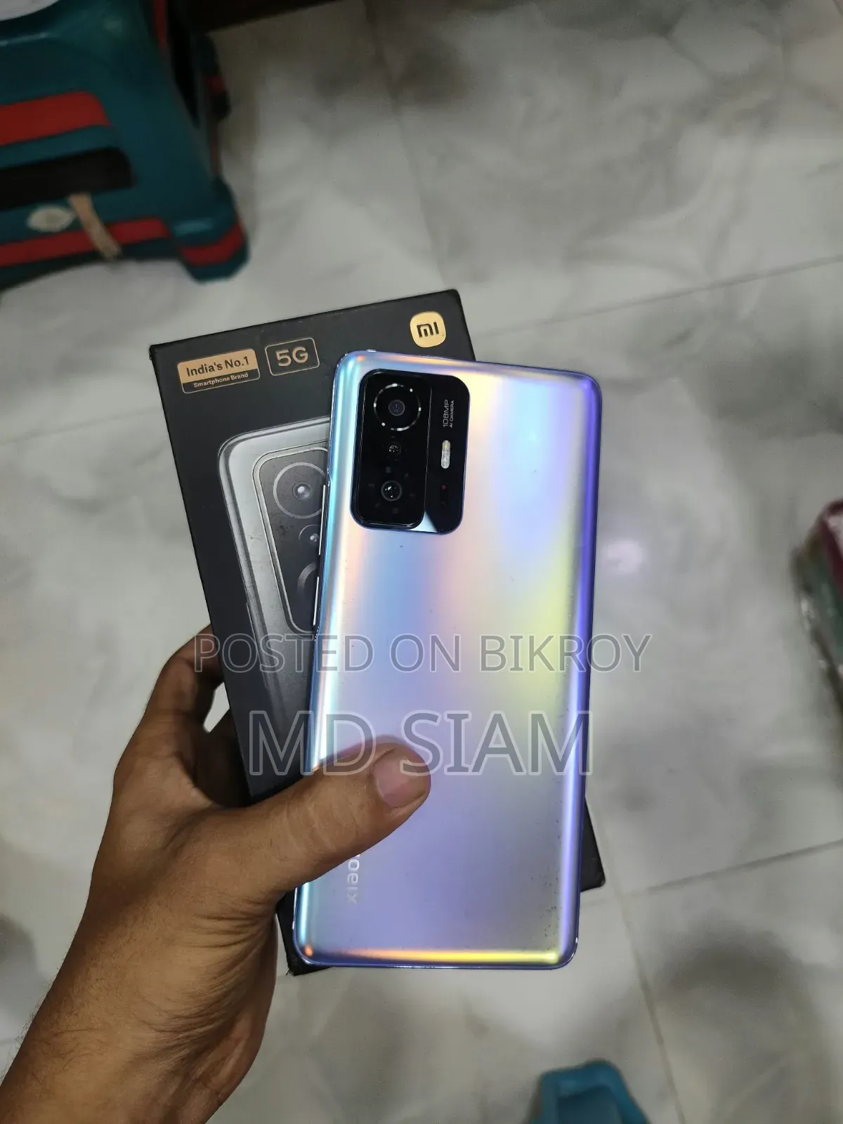 শাওমি ১১টি প্রো ১২৮ জিবি পার্পল