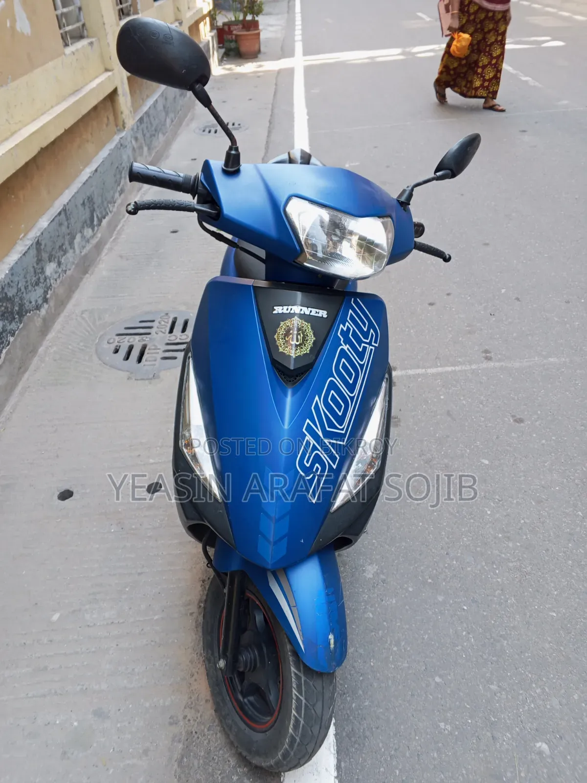 Runner Scooty-110 2021 Blue