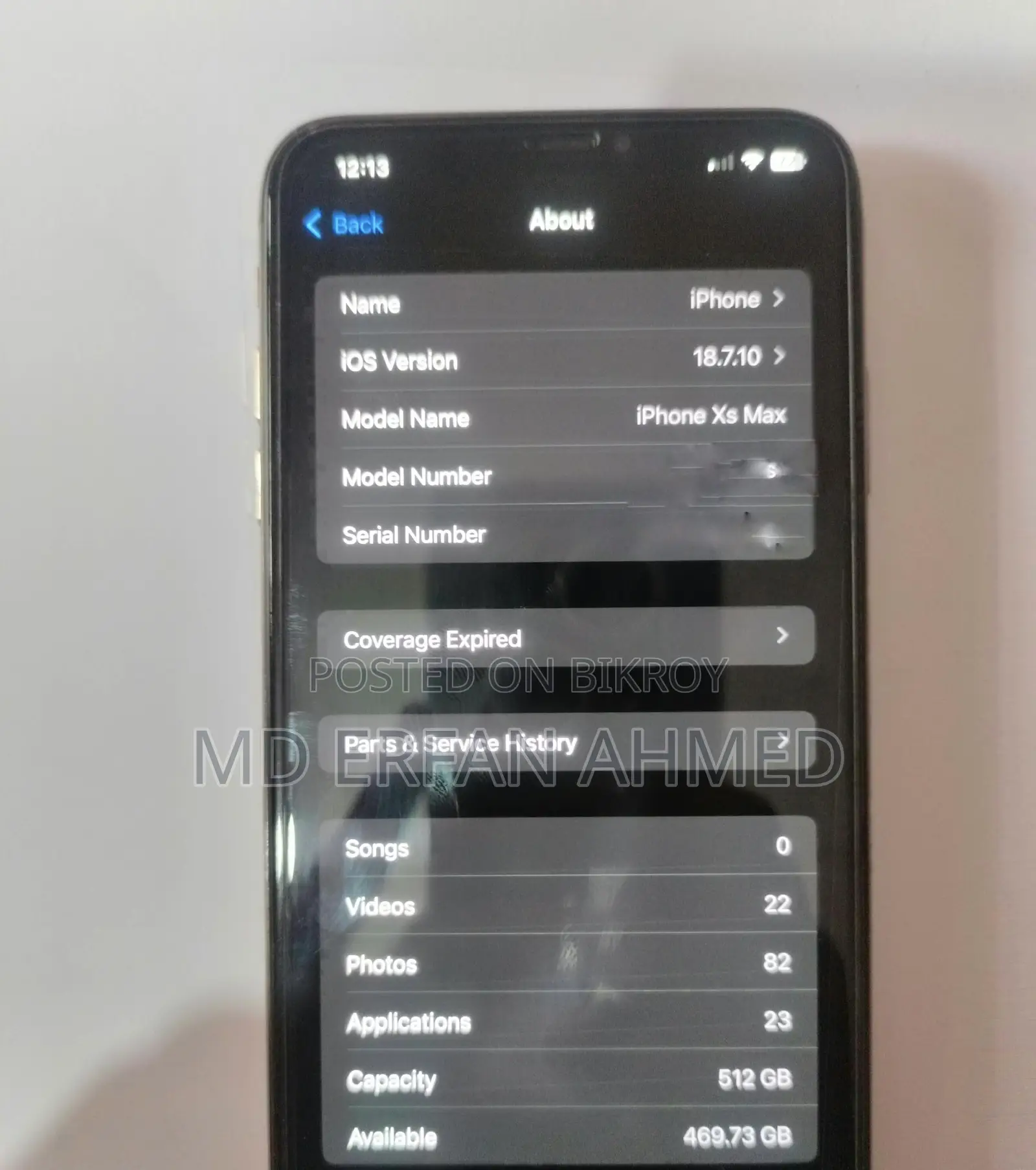 Apple iPhone XS Max 512 GB Rose Gold