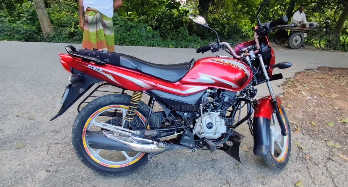Bajaj Platina 100 2025 Red