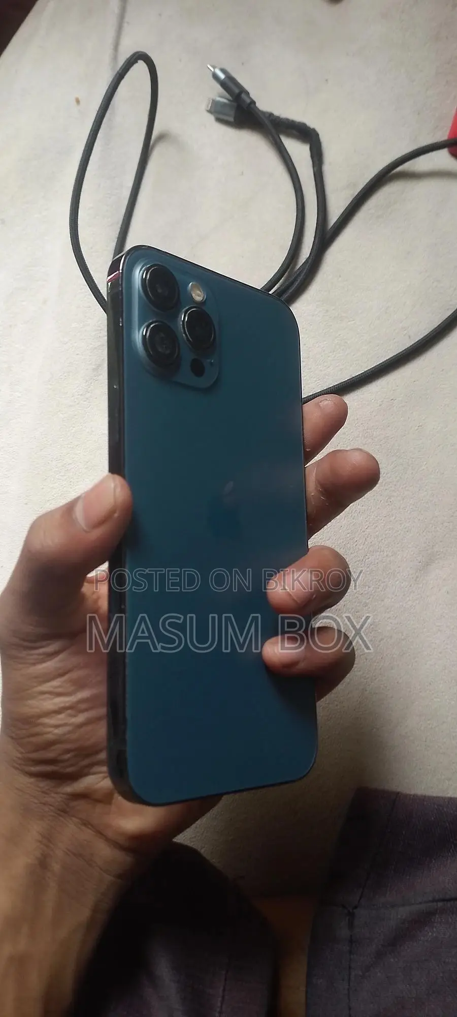 অ্যাপল আইফোন ১২ প্রো ম্যাক্স ২৫৬ জিবি ব্লু