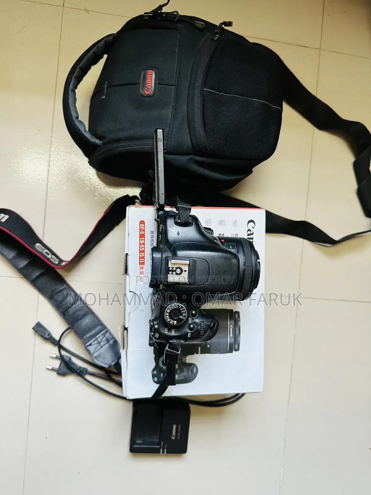 Canon 600D DSLR Camera With 50mm F/1.8 STM Lens & Box