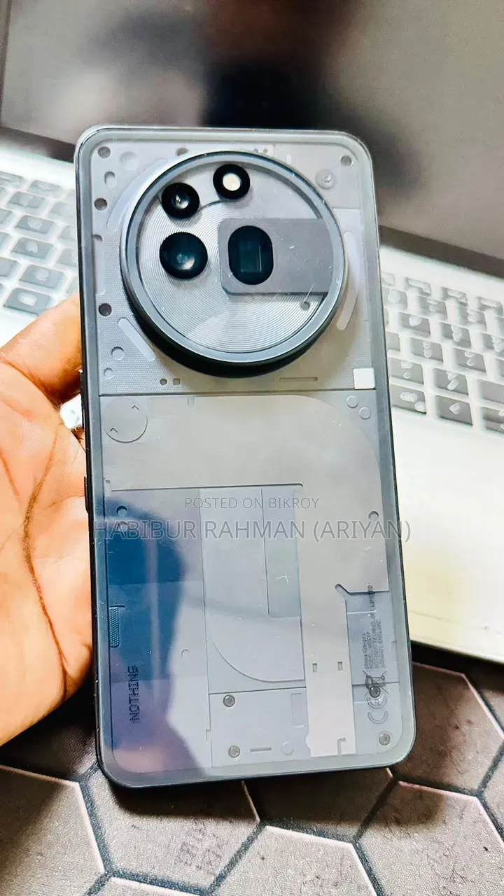 নাথিং ফোন ৩এ প্রো ২৫৬ জিবি ব্ল্যাক