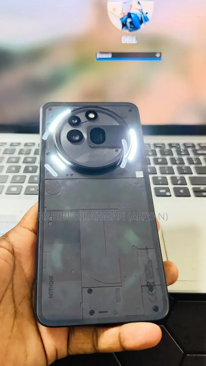 নাথিং ফোন ৩এ প্রো ২৫৬ জিবি ব্ল্যাক