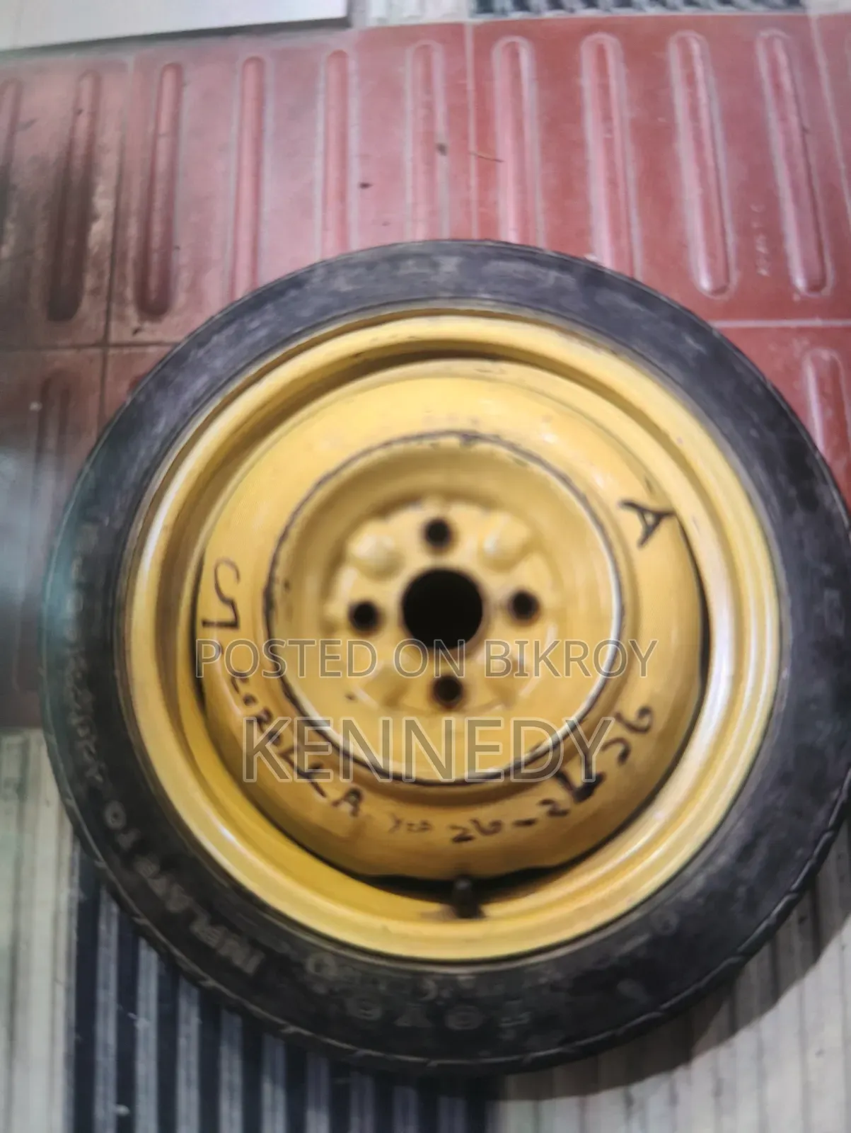 Motor Car Spare Wheel Rim