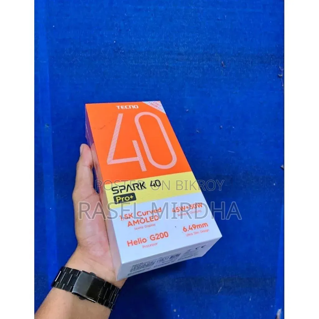 Tecno Spark 40 Pro+ 256 GB Silver