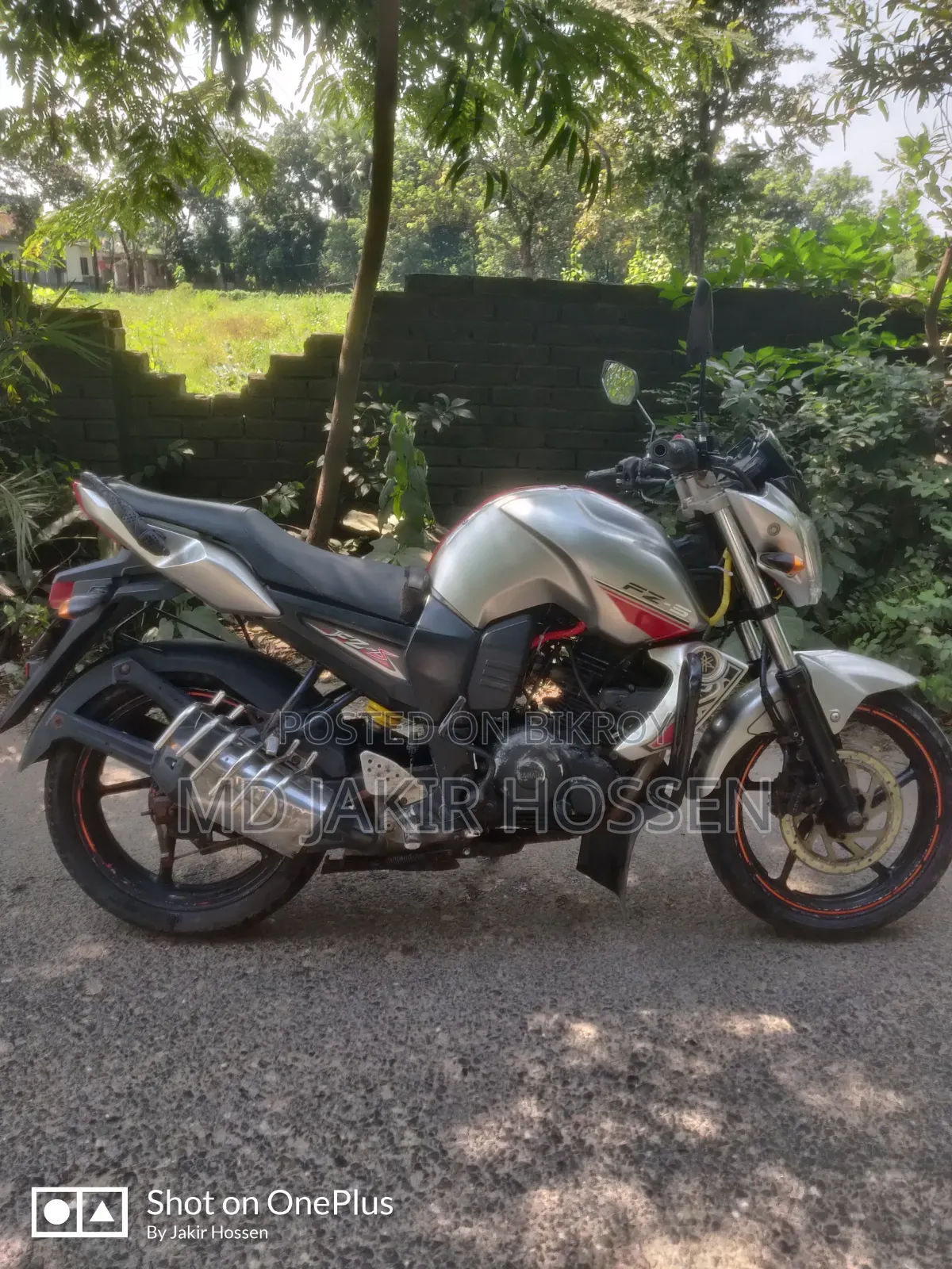 Yamaha FZ 2014 Gray