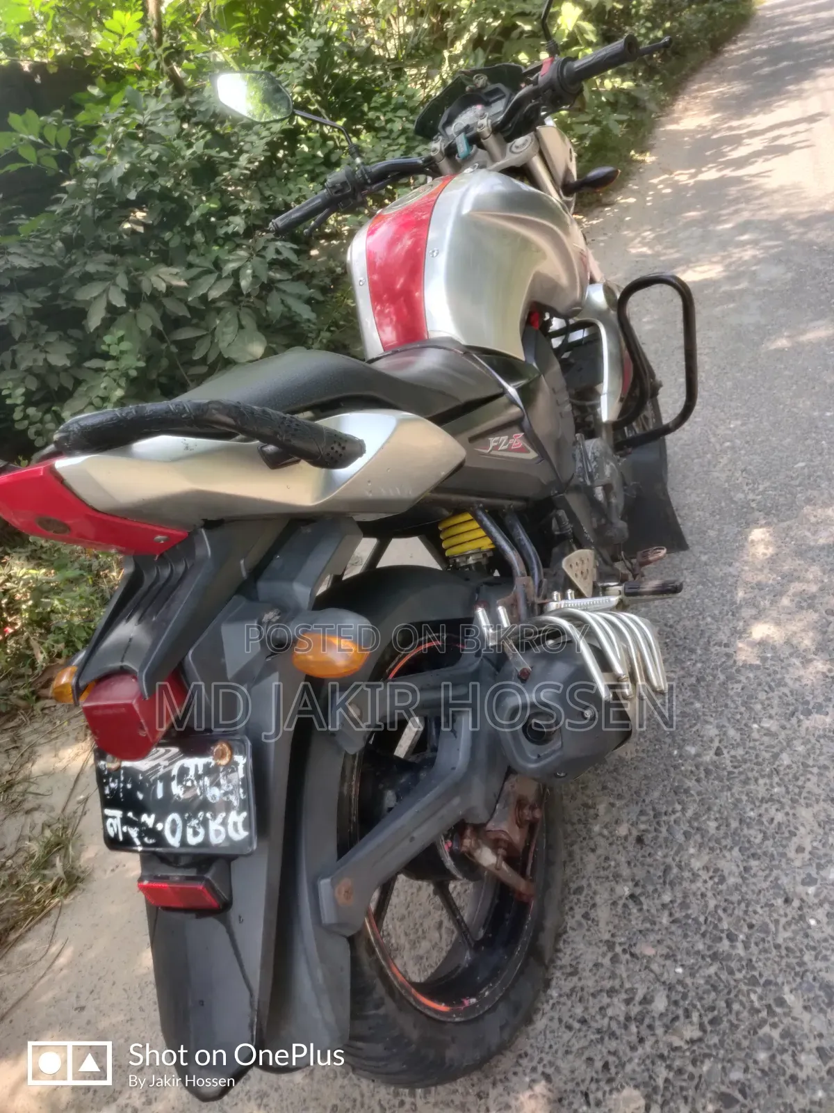 Yamaha FZ 2014 Gray
