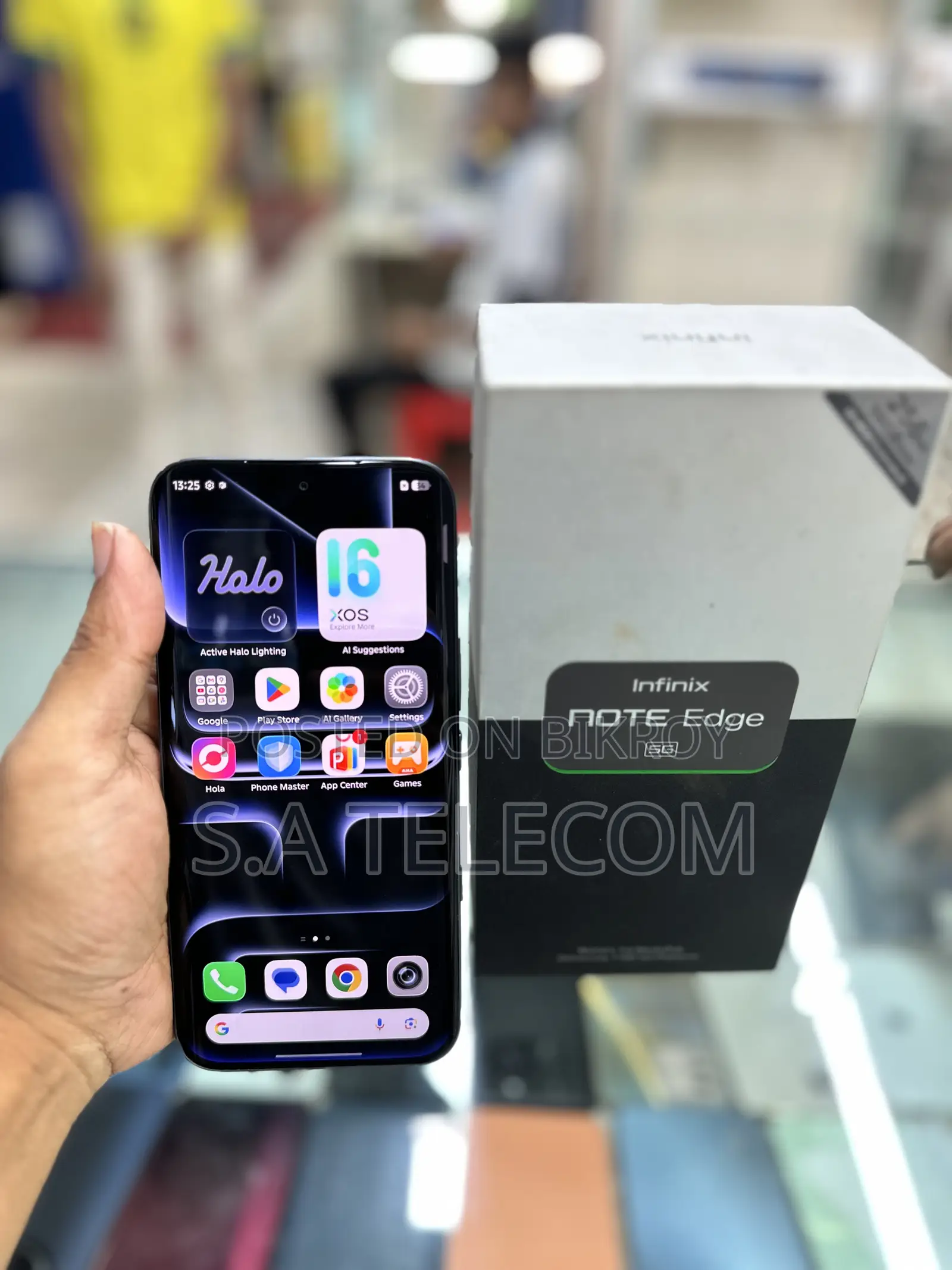 ইনফিনিক্স নোট এজ ২৫৬ জিবি ব্ল্যাক