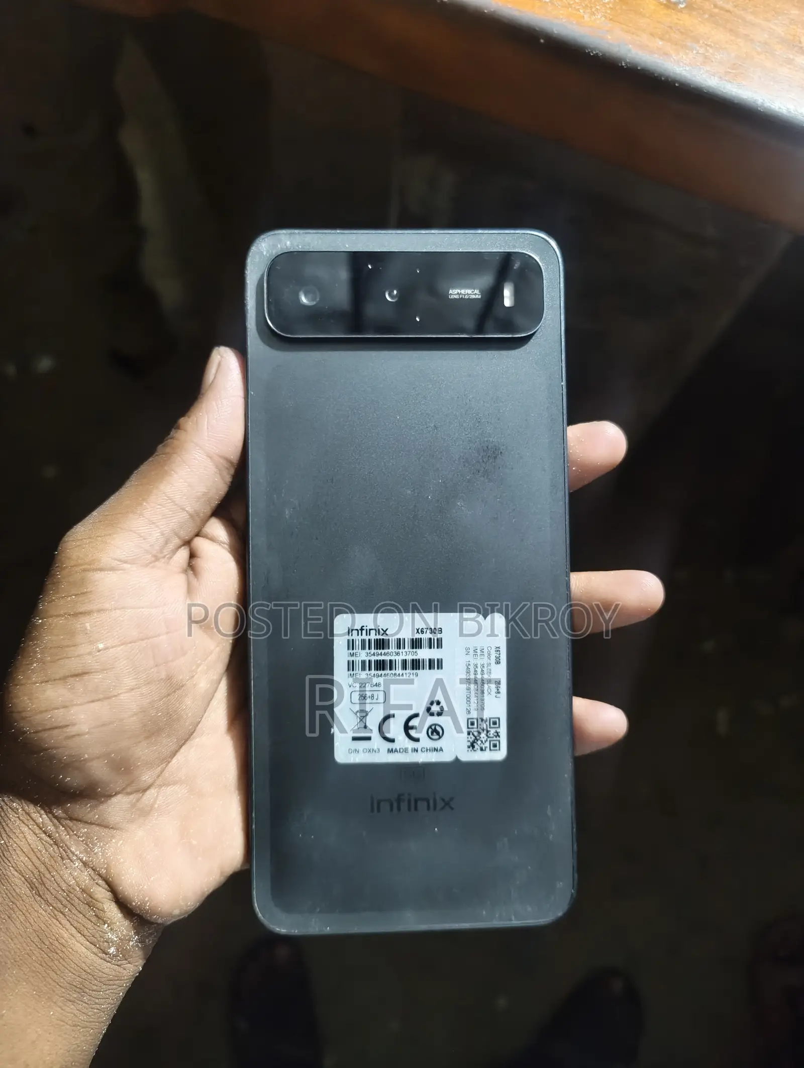 Infinix Hot 60i 256 GB Black