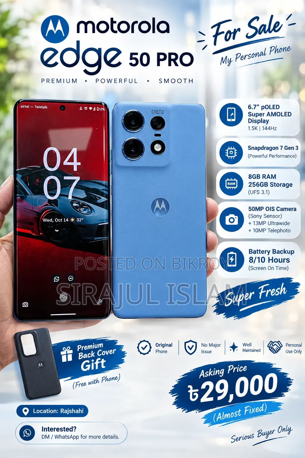 Motorola Edge 50 Pro 256 GB