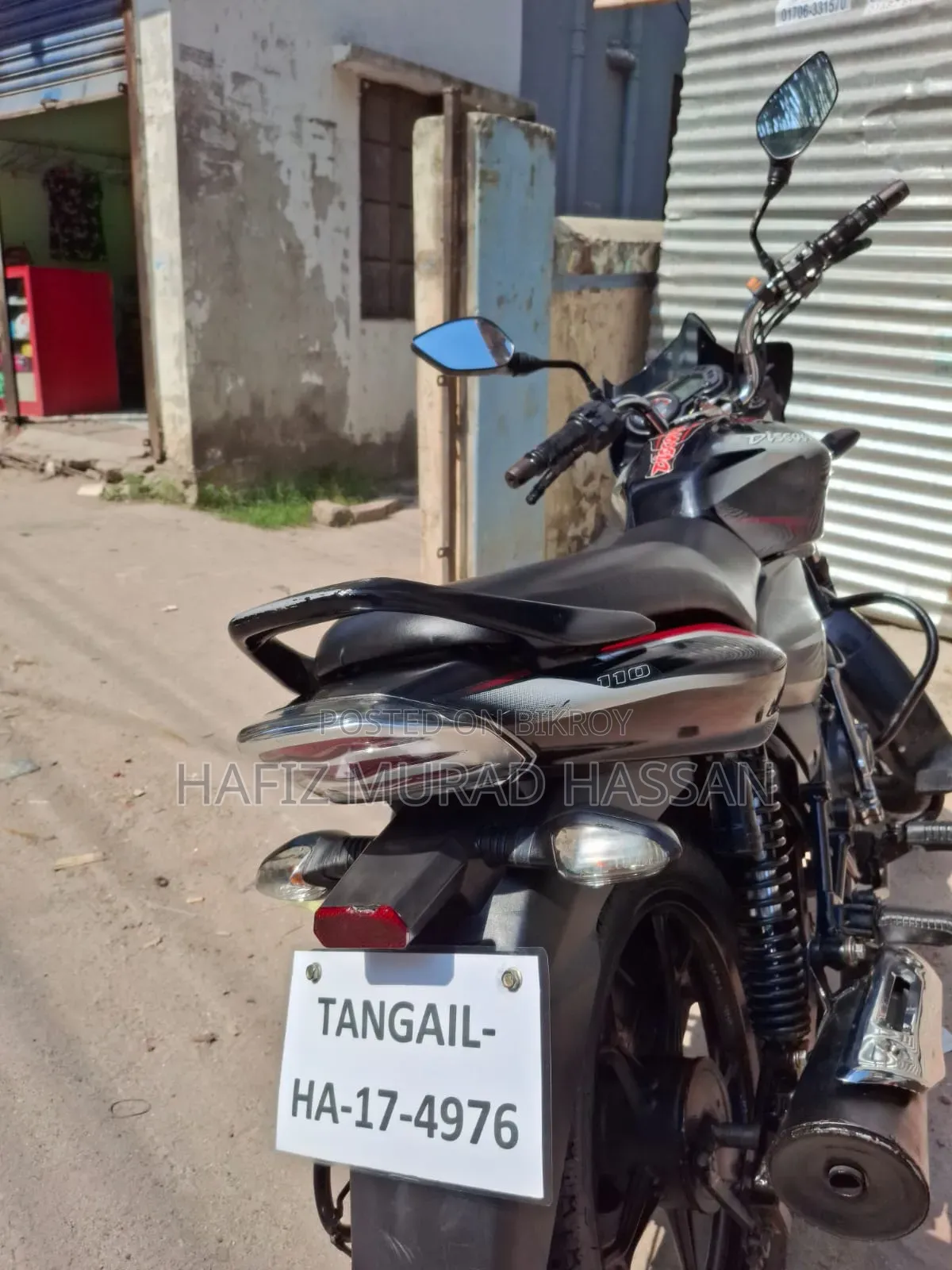 Bajaj Discover 110 2019 Black