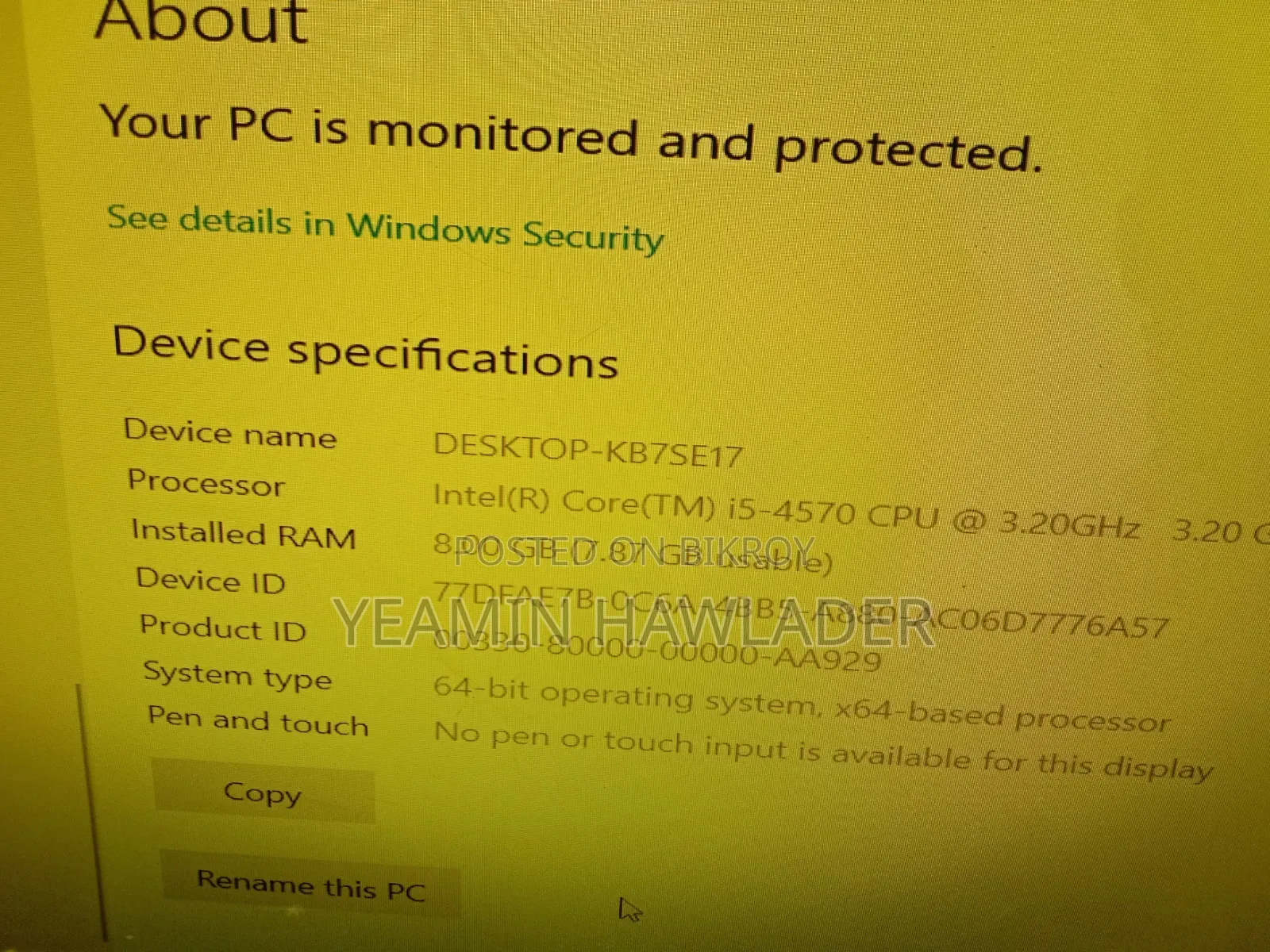 Computer Monitor