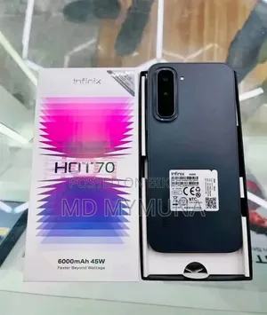 New Infinix Hot 70 128 GB Black