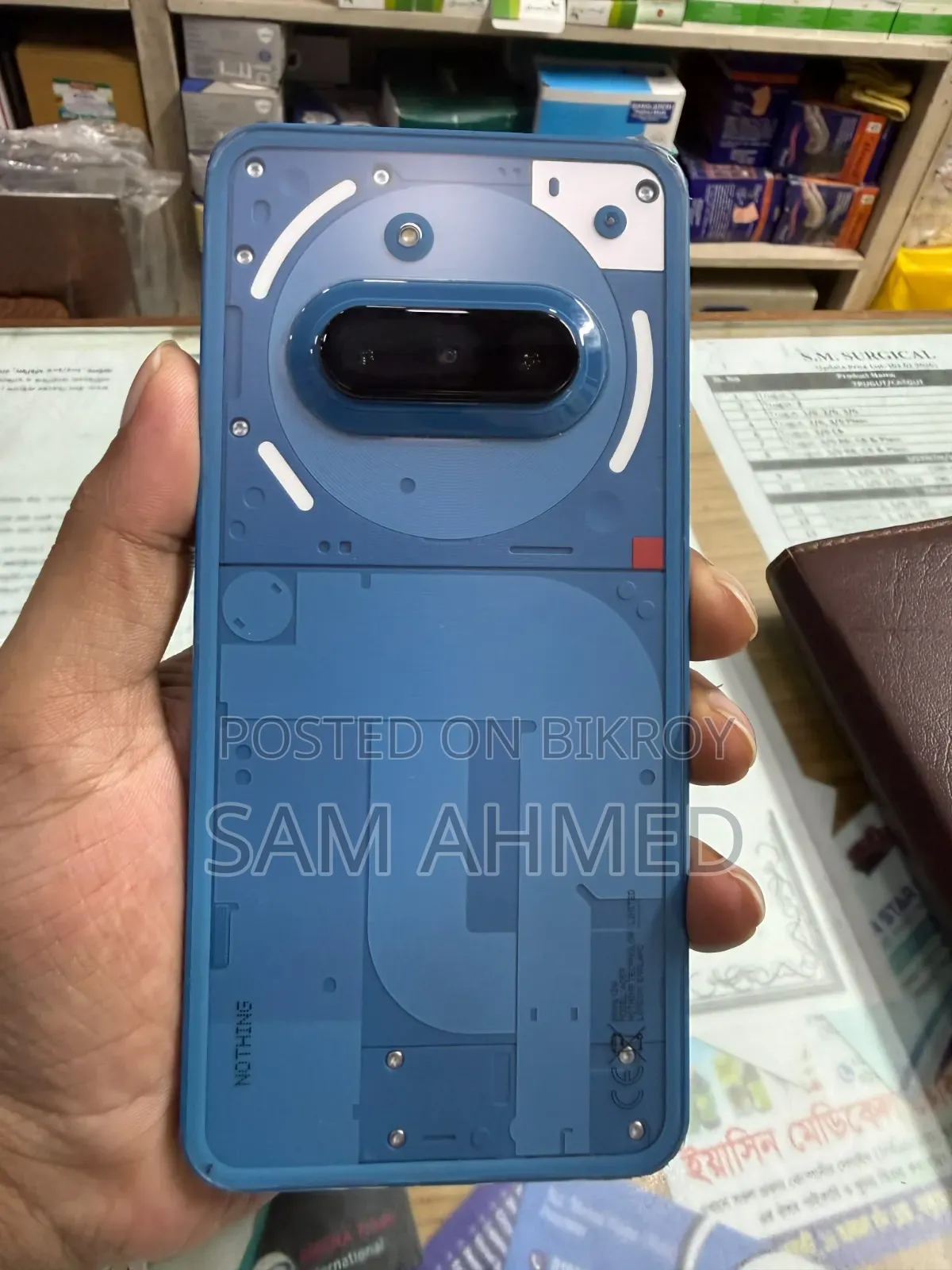 Nothing Phone 3a 256 GB Blue