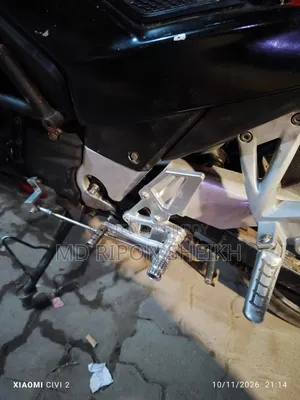 TVS 4v Footrest will be sold with clamp
