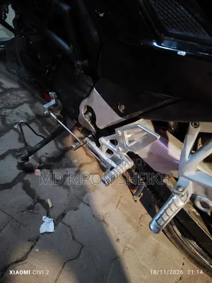 TVS 4v Footrest will be sold with clamp