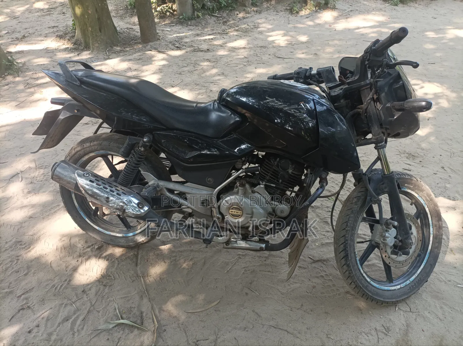 বাজাজ পালসার ১৫০ ২০১৩ কালো