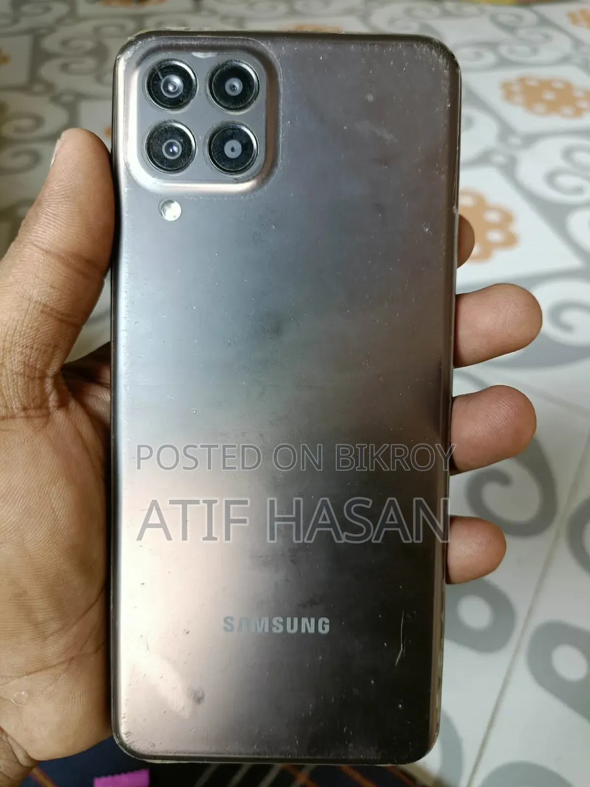 স্যামসাং গ্যালাক্সি এম৩৩ ১২৮ জিবি কালো