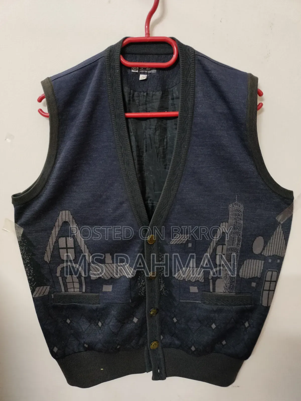 Unique Color & Designed Foreign Woolen Jacket.