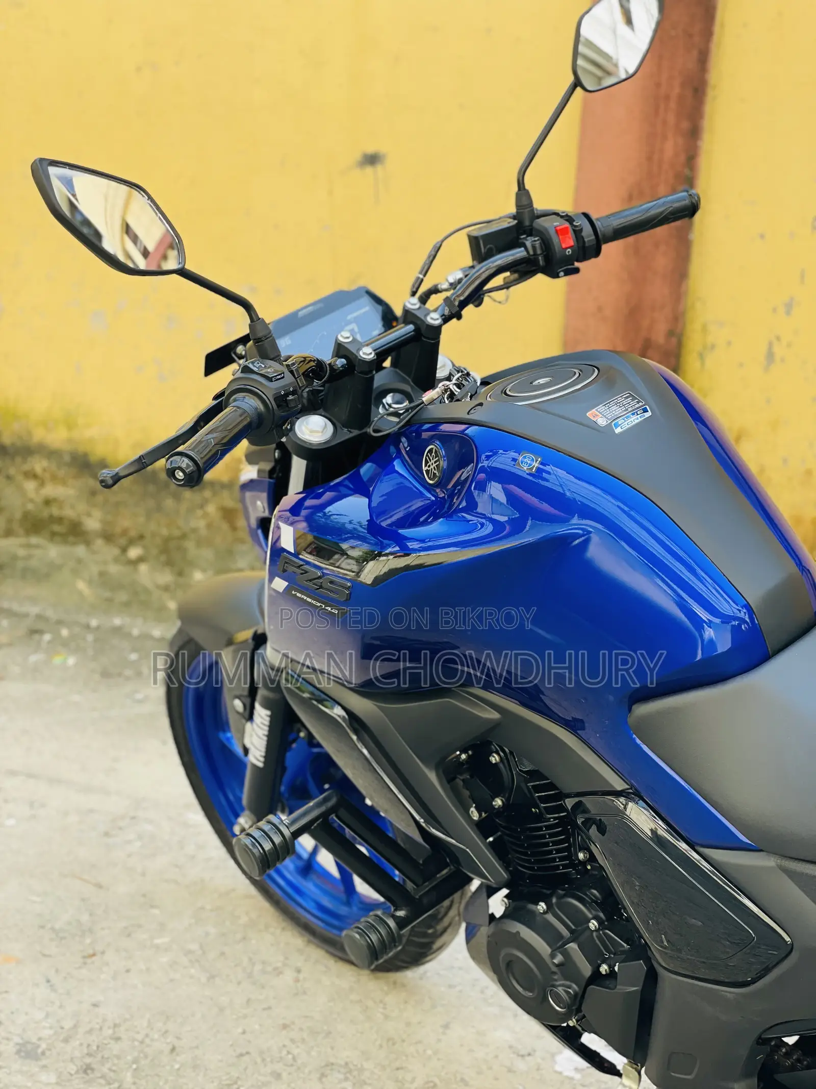 Yamaha FZS V4 2025 Blue