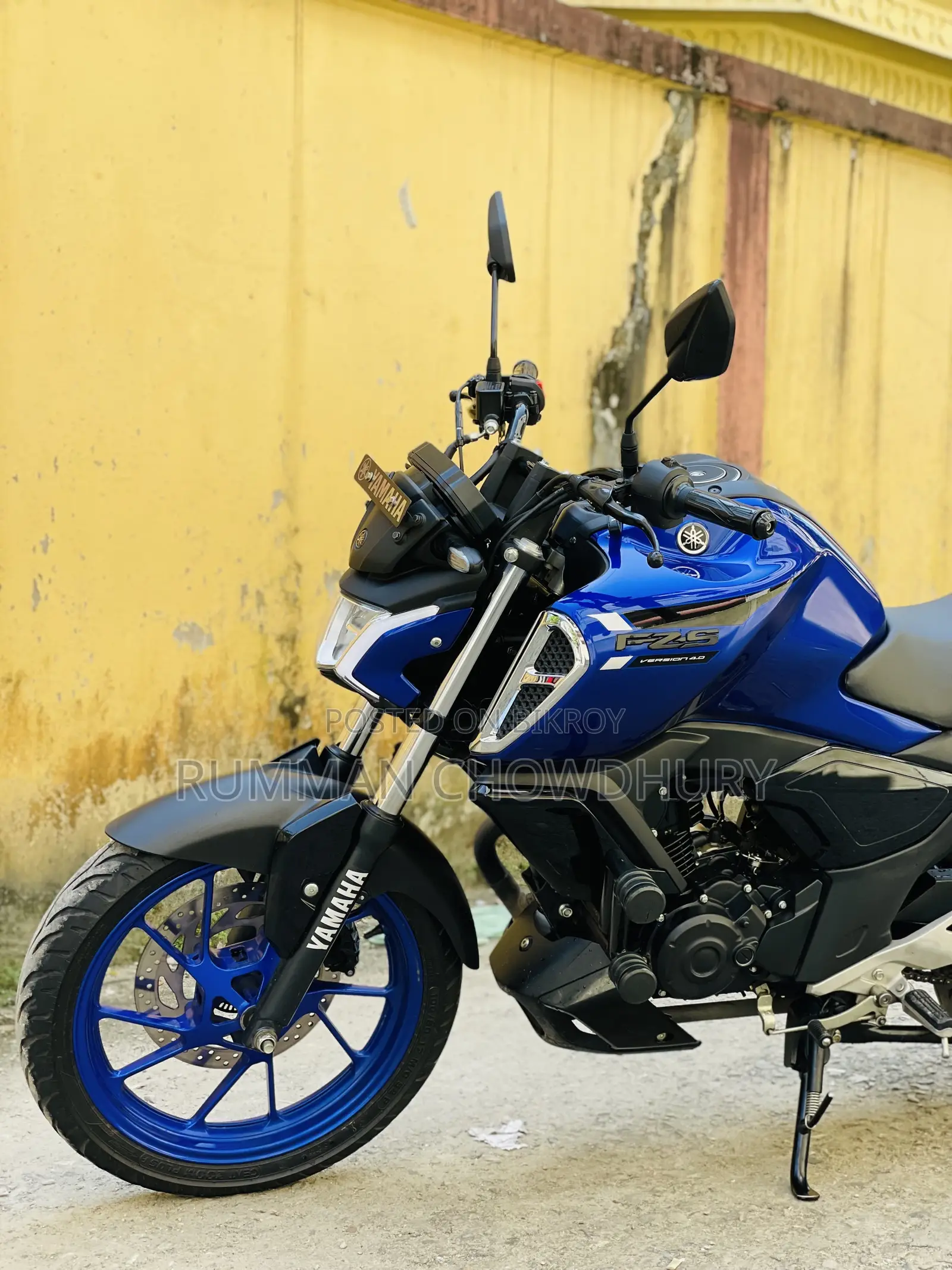 Yamaha FZS V4 2025 Blue