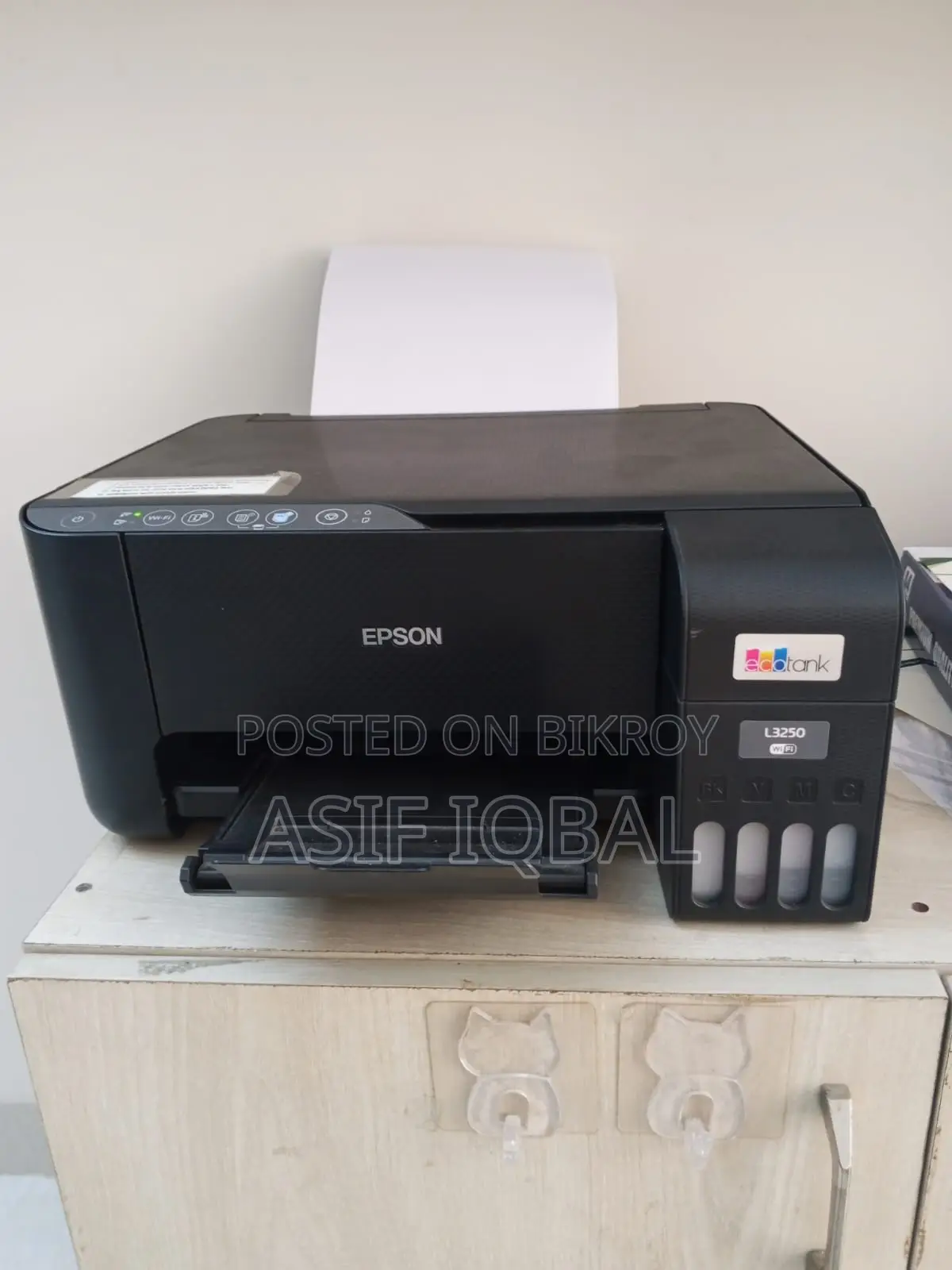 Epson EcoTank L3250 Wi-Fi অল-ইন-ওয়ান প্রিন্টার (খুবই ভালো কন্ডিশন)