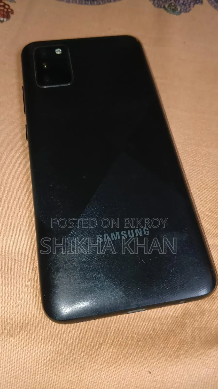 স্যামসাং গ্যালাক্সি এম০২এস ৬৪ জিবি কালো