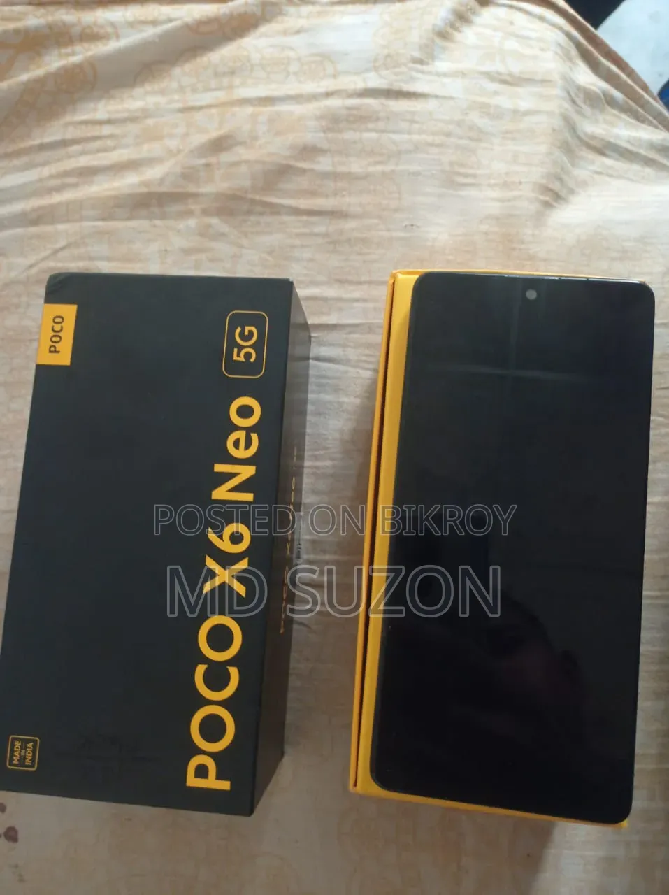 শাওমি পোকো এক্স৬ ২৫৬ জিবি ব্ল্যাক