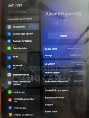 Xiaomi Redmi Pad SE 8.7 64 GB Silver