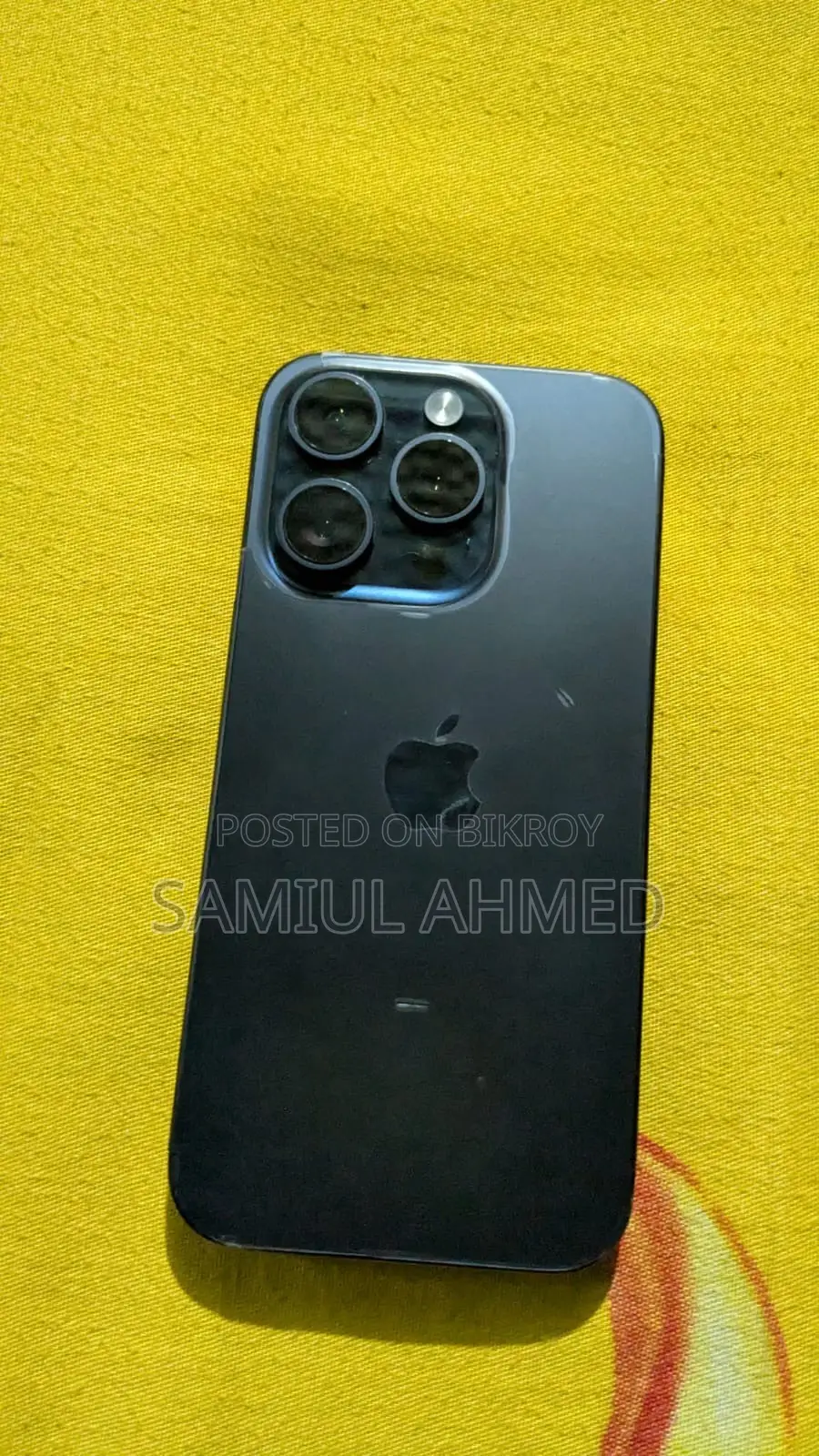 অ্যাপল আইফোন ১৫ প্রো ১২৮ জিবি ব্লু