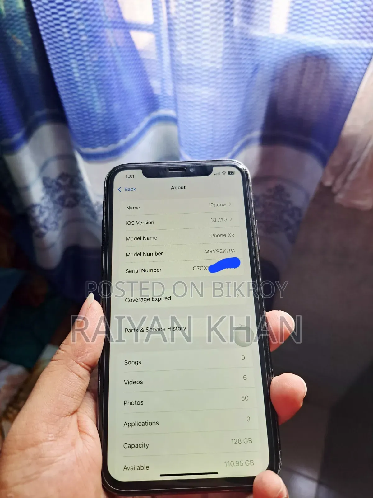 Apple iPhone XR 128 GB Black