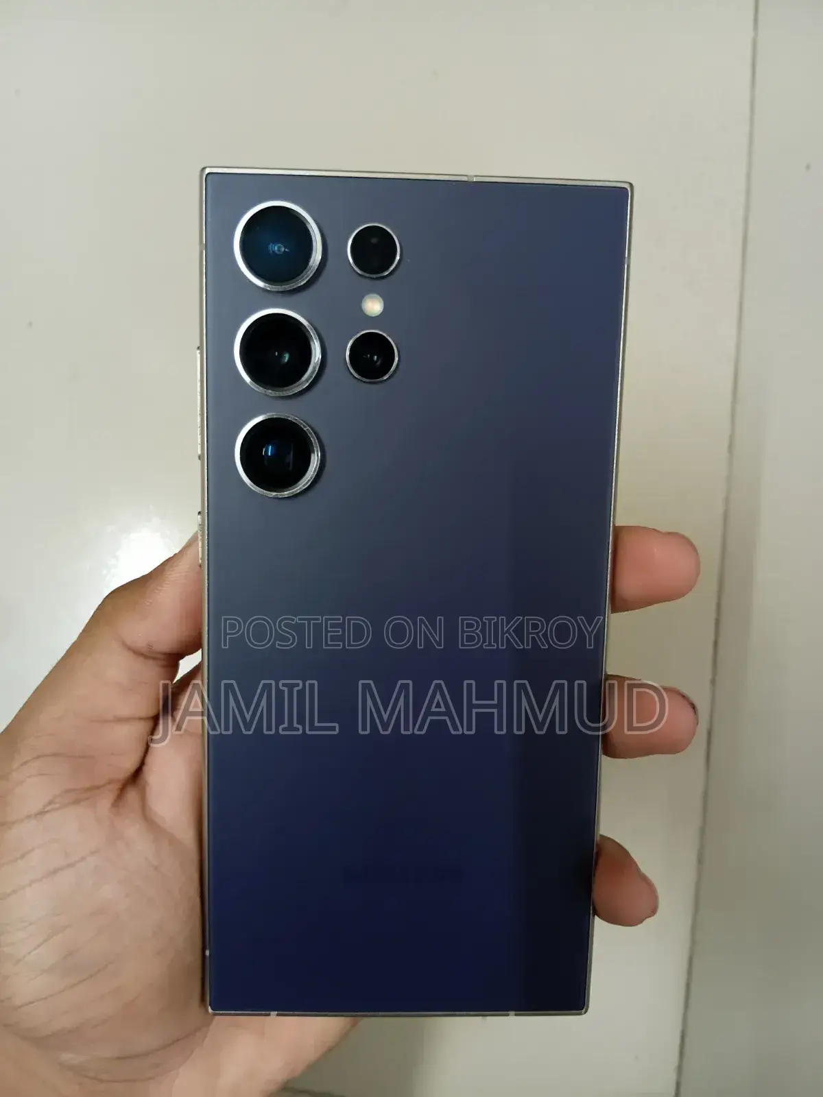 স্যামসাং গ্যালাক্সি এস২৪ আল্ট্রা ২৫৬ জিবি ব্লু