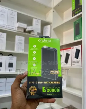 Oraimo 20000mAh 12W Power Bank