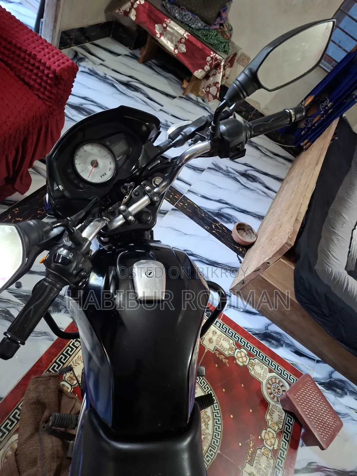 টিভিএস মেট্রো ২০১৯ নীল