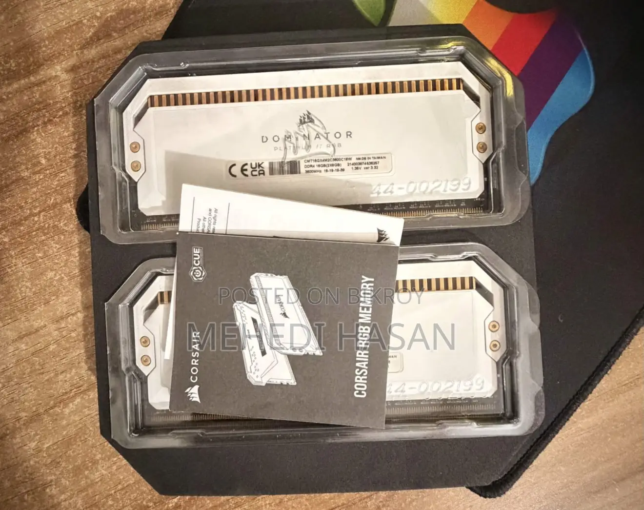Dominator Platinum RGB 8+8 16gb